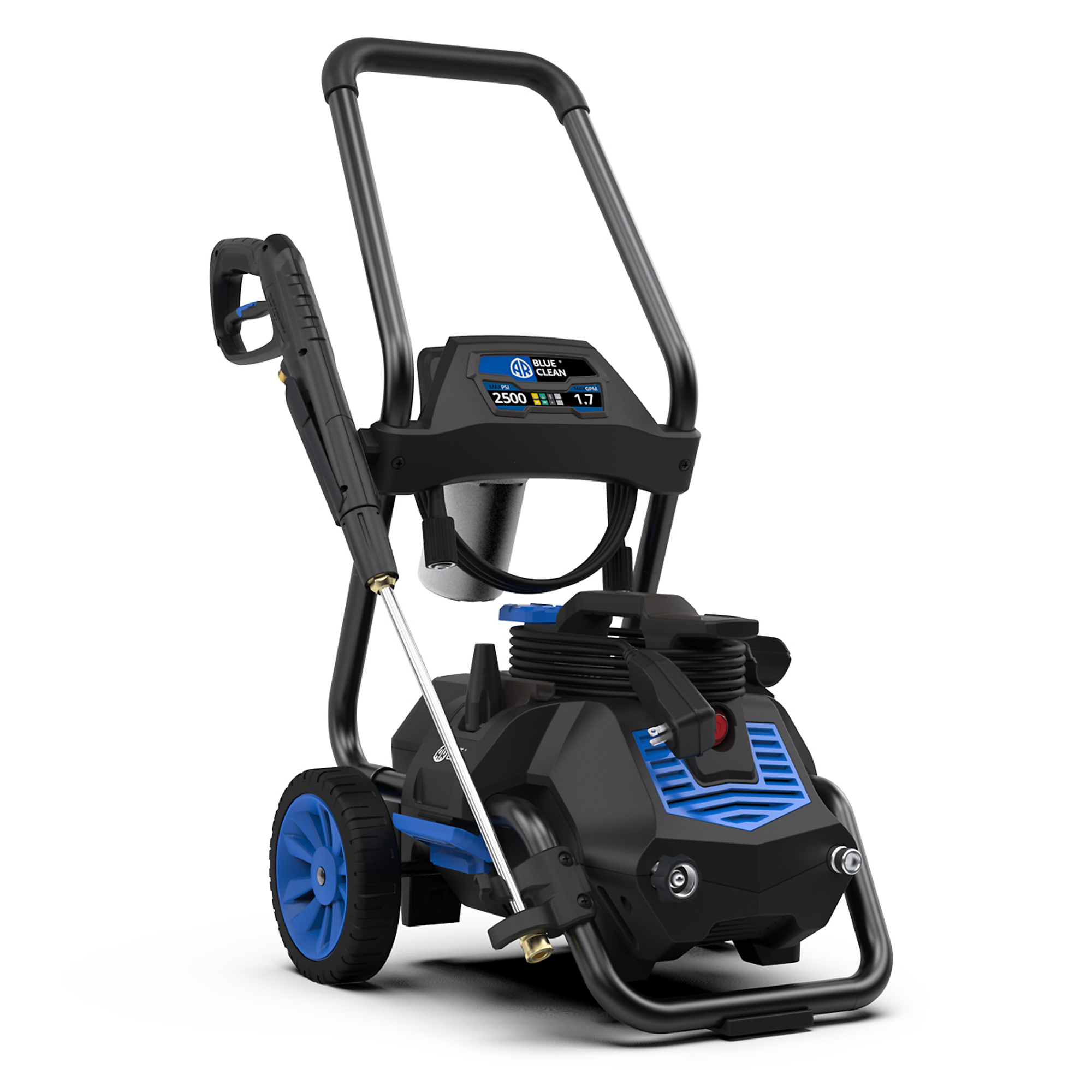 AR Blue Clean Electric Pressure Washer — 2500 PSI, 1.7 GPM, 13 Amps, 2-in-1 Design, Model# XH2500